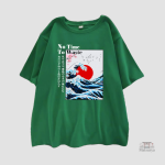 T-shirt japonais tendance pour femme