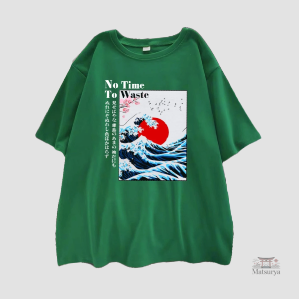 T-shirt japonais tendance pour femme
