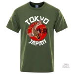 T-shirt Tokyo Japan en coton doux