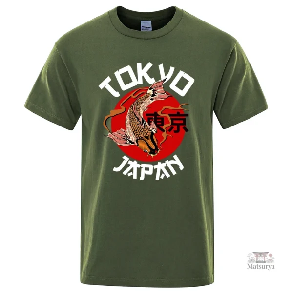 T-shirt Tokyo Japan en coton doux