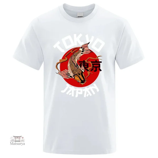 T-shirt au style japonais unique et tendance