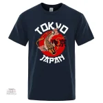 T-shirt japonais avec inscription Tokyo