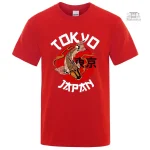 T-shirt japonais au style contemporain