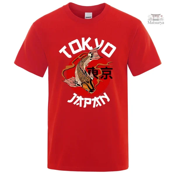 T-shirt japonais au style contemporain