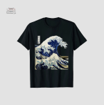 T-shirt Kanagawa en style japonais