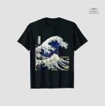 T-shirt Vague de Kanagawa pour un look unique