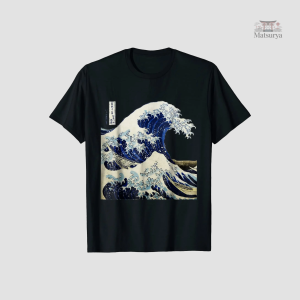 T-shirt Vague de Kanagawa pour un look unique