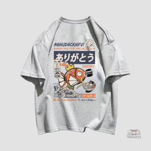 T-shirt Japonais avec design vintage