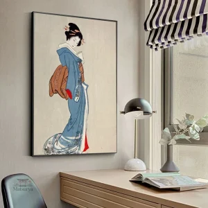 Tableau Japonais Danseuse Shirabyoshi