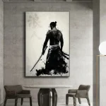 Tableau Samouraï Japonais artistique