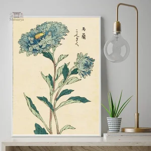 Tableau décoratif japonais, ambiance rétro