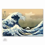 Art japonais : tableau de la Vague de Kanagawa