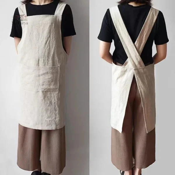 Tablier de cuisine inspiré du design nippon