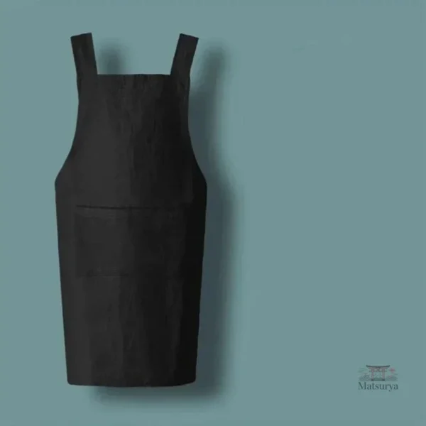 Tablier de cuisine réversible au style japonais