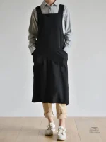 Tablier de cuisine femme avec motifs japonais