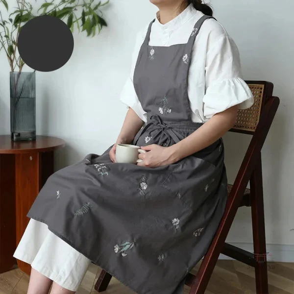 Brodé Tablier Japonais élégant pour la cuisine