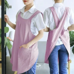 Tablier en coton japonais, design traditionnel et pratique