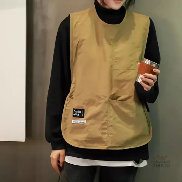 Tablier court japonais imperméable pour une protection optimale