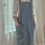 Tablier denim traditionnel japonais