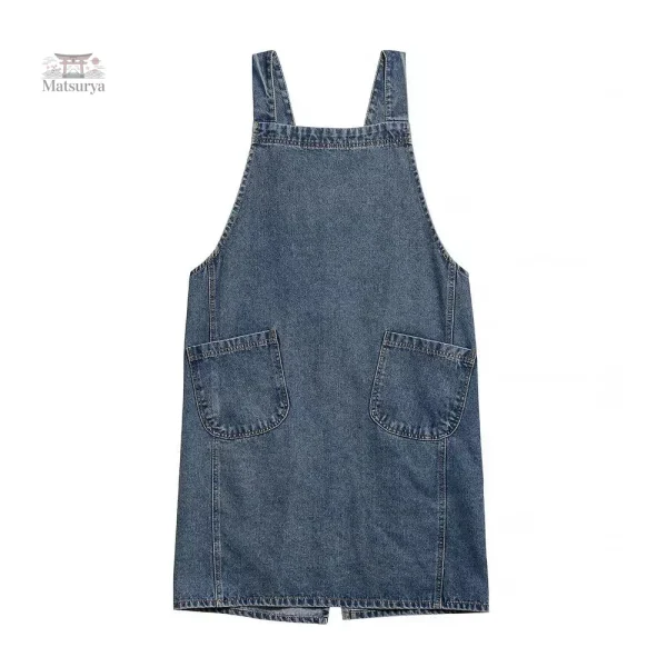Accessoire de cuisine : tablier japonais denim