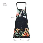 Style japonais : tablier fleuri pour la cuisine