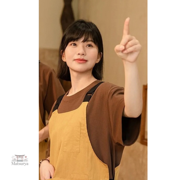 Gilet japonais avec poches pratiques