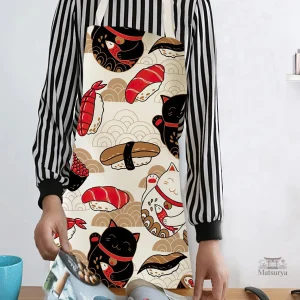 Tablier Japonais Humoristique avec designs amusants