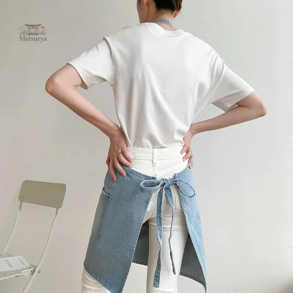 Tablier Jean, accessoire de cuisine tendance et durable