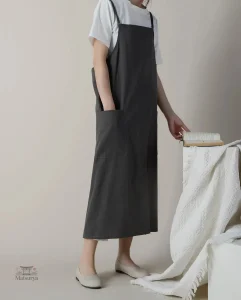 Tablier Japonais élégant, design minimaliste