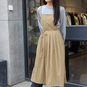 Tablier Japonais Long Plissé