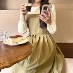 Tablier Plissé Japonais élégant