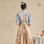 Tablier Japonais Chic avec Design Floral