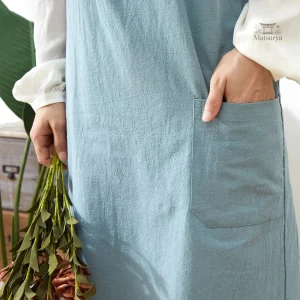 Tablier Japonais Muji, style épuré et fonctionnel