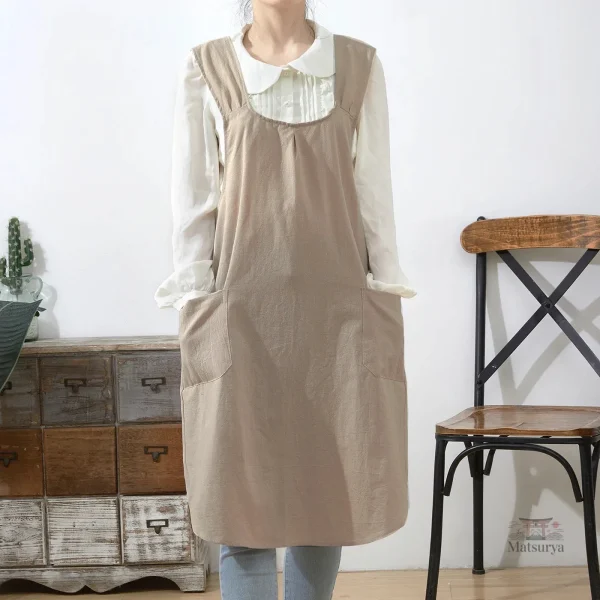 Tablier Japonais Muji, parfait pour les chefs amateurs