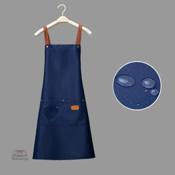 Tablier personnalisé avec esthétique japonaise raffinée