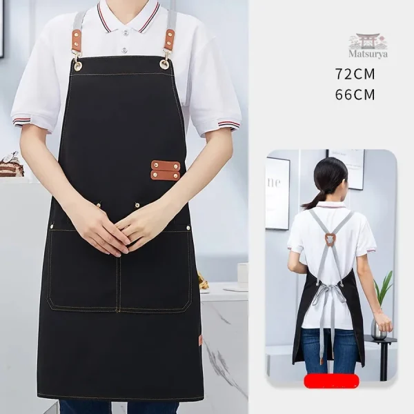 Tablier Japonais avec coupe pratique pour liberté de mouvement
