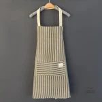 Tablier rayé pour cuisine japonaise