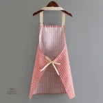 Tablier japonais chic en design rayé