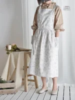 Tablier Japonais chic au look vintage