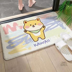 Tapis de bain japonais absorbant