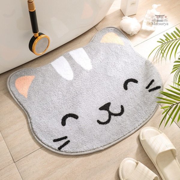 Accessoire de salle de bain chat élégant