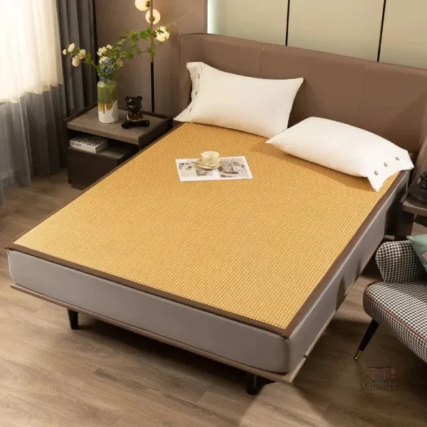 Tapis Japonais en bambou, confort et esthétisme