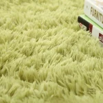 Tapis de chambre moderne en shaggy