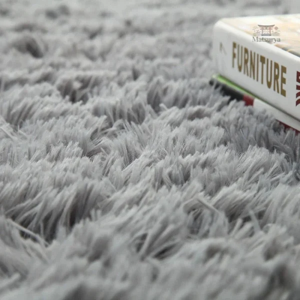 Tapis Shaggy pour décoration intérieure