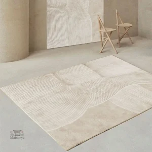 Tapis Japonais en peluche pour salon