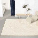 Tapis en peluche pour un intérieur apaisant