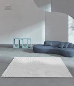 Tapis en peluche pour un look japonais chic