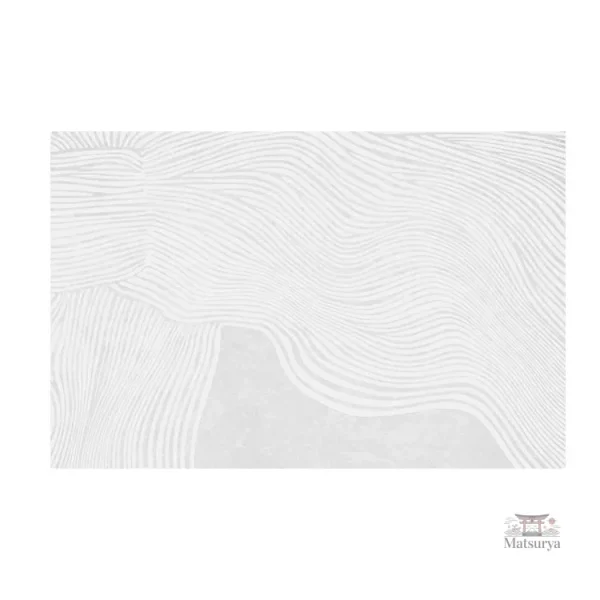 Tapis contemporain en peluche