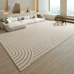 Tapis japonais en relief pour salon