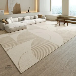 Tapis de salon japonais design